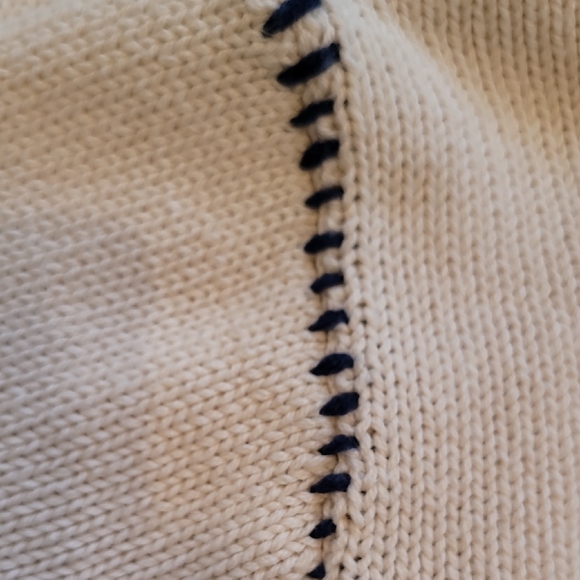 Jessica Simpson Cream Sweater with Bold Lettering - Picture 4 of 4